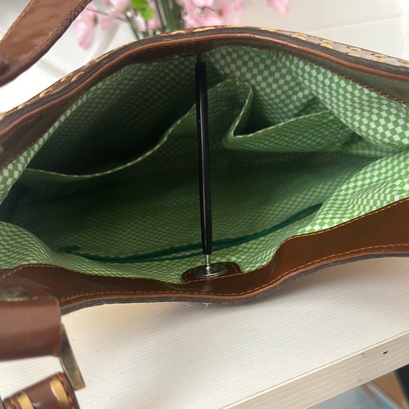 Western Themed Brown and Tan Handbag - Picture 3 of 7